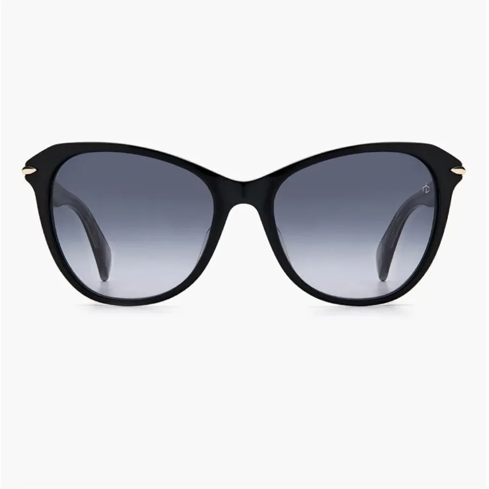 rag & bone Black 55mm Cat Eye Sunglasses